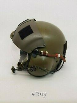 Cold War Era US Army Gentex SPH-4 Helicopter Flight Helmet Military Pilot Helmet