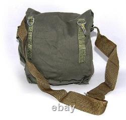 Cotton Military Shoulder Bag, Vintage Canvas Army Surplus Travel Retro Bag