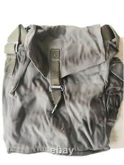 Cotton Military Shoulder Bag, Vintage Canvas Army Surplus Travel Retro Bag