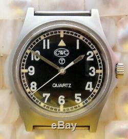 Cwc G10 British Army Issued 1984 Fatboy Quartz Military Watch In Ex Cond