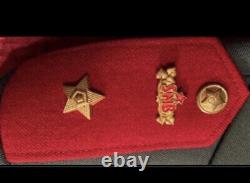 Czech Czechoslovakian Army Military Uniform Hat Pants Jacket Tabs Medals Hat