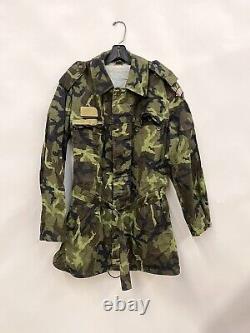 Czech Military Woodland VZ85/95 Blotch Camouflage Paratrooper Parka Jacket XL