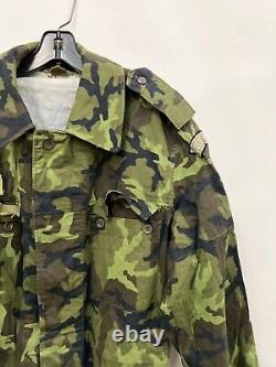 Czech Military Woodland VZ85/95 Blotch Camouflage Paratrooper Parka Jacket XL