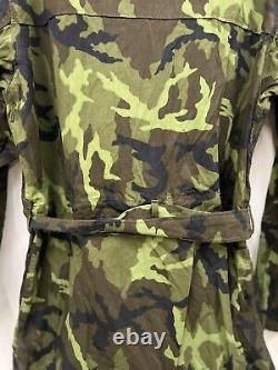 Czech Military Woodland VZ85/95 Blotch Camouflage Paratrooper Parka Jacket XL