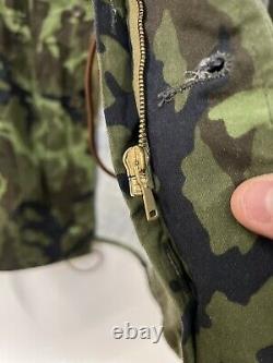 Czech Military Woodland VZ85/95 Blotch Camouflage Paratrooper Parka Jacket XL