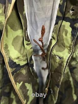 Czech Military Woodland VZ85/95 Blotch Camouflage Paratrooper Parka Jacket XL