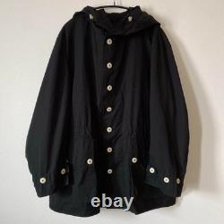 Deadstock Swedish Army M-62 Snow Parka Dyed Black Military Surplus Jacket Mint