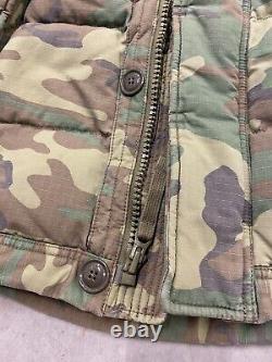 Denim Supply Ralph Lauren Camo Green Military Surplus Down Vest Men's M Army NWT