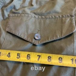 Dirty British Military Issue Green Cadet Forces Windproof Smock, Size 5 Read