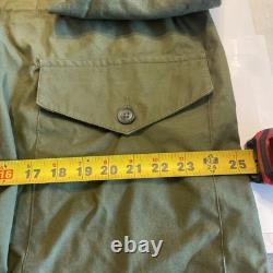 Dirty British Military Issue Green Cadet Forces Windproof Smock, Size 5 Read