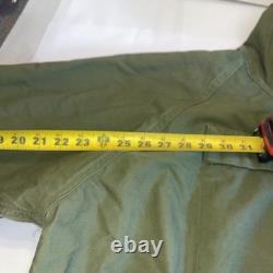 Dirty British Military Issue Green Cadet Forces Windproof Smock, Size 5 Read