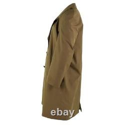 Dutch Army Formal Coat Military Surplus Officer Trench Coat Military Coat Men's