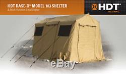 EASY & FAST 5 MIN SET UP BASE-X 103 MILITARY ARMY TENT SHELTER CARPORT 15x10