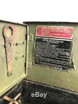 Early British Army Portable No. 2 MKII Petrol Field Military Cooker / Stove