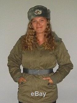 East German (DDR) Army FEMALE Winter Combat BDU sets, Military Jacket & Pants