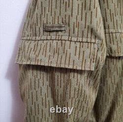 East German Rain Camo Military Army Jacket Quilted Lining G52 Heavyweight