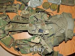 Estate BULK LOT military surplus pouches gloves & other gear us army vintage