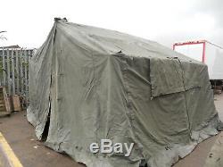 Ex Army 12x12 Mk1 Canvas Frame Military Tent Cadet Bushcraft Shelter