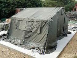 Ex Army 12x12 Mk2 Canvas Frame Military Tent BBQ Garden Event Shelter Grade 2