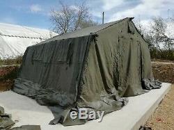 Ex Army 12x12 Mk2 Canvas Frame Military Tent Cadet Bushcraft Shelter Grade 2