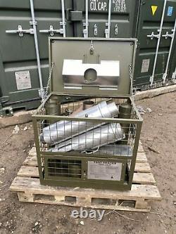 Ex MOD GHSIII Tent Heater Diesel British Army Military Garage Workshop Offgrid