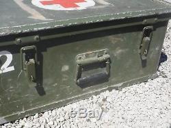 Ex Military Aluminium Shipping Storage Case Genuine British Army Land Rover MOD