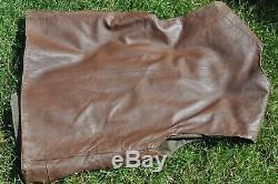 Excellent + 1944 Ww2 British Army Issue Military Leather Jerkin Size 2 Wearable