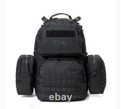 FREE SHIP AK MAX Military Backpack Army Rucksack Black US NEW