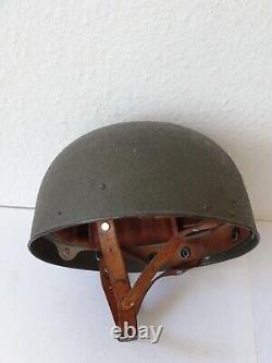 Fine Swiss Army Military Motorcycle Condor Helmet Helm Liner & Chinstrap B