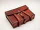Fine Swiss Soldier Army Leather Shoulder Bag Officier Switzerland Surplus 1973