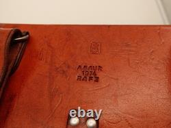 Fine Swiss Soldier Army Leather Shoulder Bag Officier Switzerland Surplus 1974