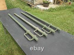 Four. Military Surplus Tent Stake Anchor Pin Canopy Support Tie Down 42' Army