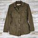 Free People Military Jacket Women Small Not Your Brothers Surplus Army Green New