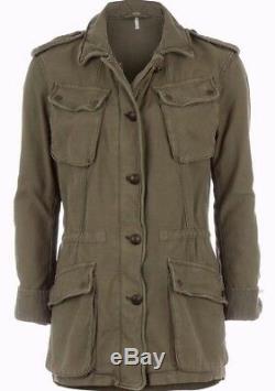 Free People Not Your Brothers Surplus Jacket Military Army Cargo OB500801