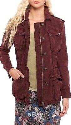 Free People Not Your Brothers Surplus Jacket Military Army Cargo OB500801