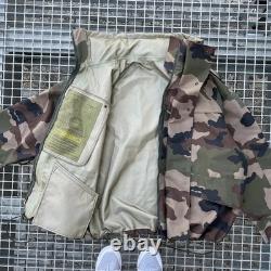 French Army CCE Camouflage Parka Jacket Military Surplus, Waterproof, Adjustab