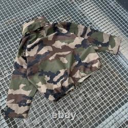 French Army CCE Camouflage Parka Jacket Military Surplus, Waterproof, Adjustab