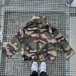 French Army CCE Camouflage Parka Jacket Military Surplus, Waterproof, Adjustab
