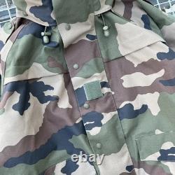 French Army CCE Camouflage Parka Jacket Military Surplus, Waterproof, Adjustab