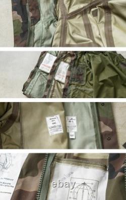 French Army CCE Camouflage Waterproof Field Gear Used Military Surplus