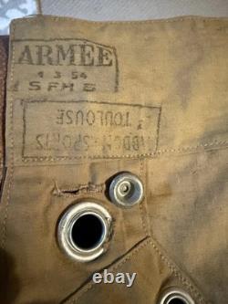 French Lizard Camo Poncho Shelter Tent Indochina Army France Military Zeltbahn