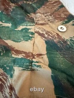 French Lizard Camo Poncho Shelter Tent Indochina Army France Military Zeltbahn
