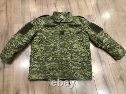 Fsk Kosovo Army Military Digital Camo Heavy Winter Jacket Coat Camouflage L Size
