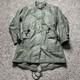 Gap Military Surplus Parka Coat Mens Small Army Green Zip Fleece Lined Coat Nwt