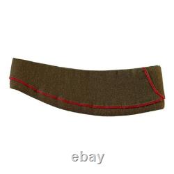 Garrison Side Cap Officer Jordanian Army Khaki Red Piping Hat Military Surplus