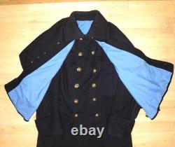 Gents Military US Army Officers Uniform Caped Over Coat 46 Chest