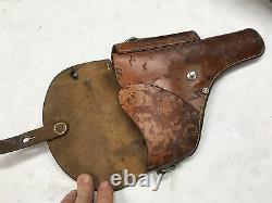 Genuin Swiss Military Leather Pistol Holster to SIG 210 / P49 made in 1960