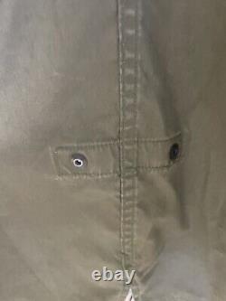 Genuine 1980 US Army Parka Extreme Cold Weather Fishtail Jacket Size XL