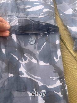 Genuine British Army OPFOR Blue DPM Camo SMOCK Combat Jacket Military Uniform