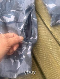 Genuine British Army OPFOR Blue DPM Camo SMOCK Combat Jacket Military Uniform